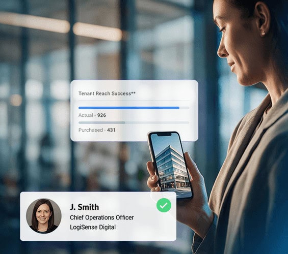 Better Targeting, Better Leasing Outcomes: Reach the right brokers, prospects, tenants, companies, and decision-makers – then update targeting as priorities change.